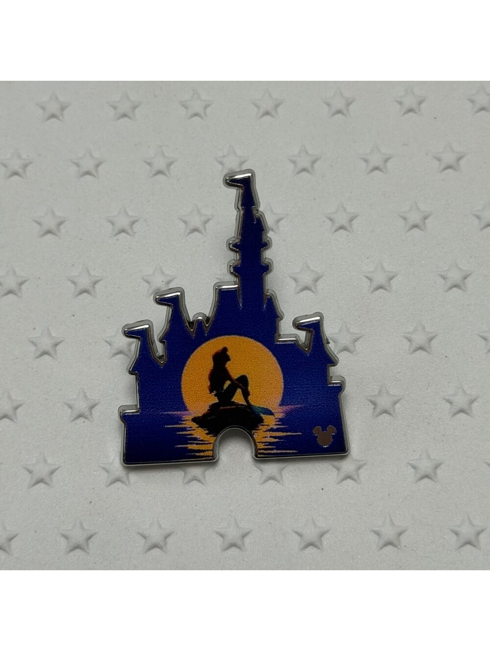 Disney Parks 2026 WDW Walt Disney World Hidden Mickey Wave A Ariel Castle Pin